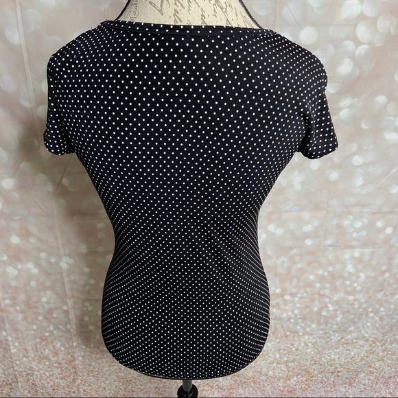 SUSAN Lawrence Polka Dot Top - Picture 2 of 8
